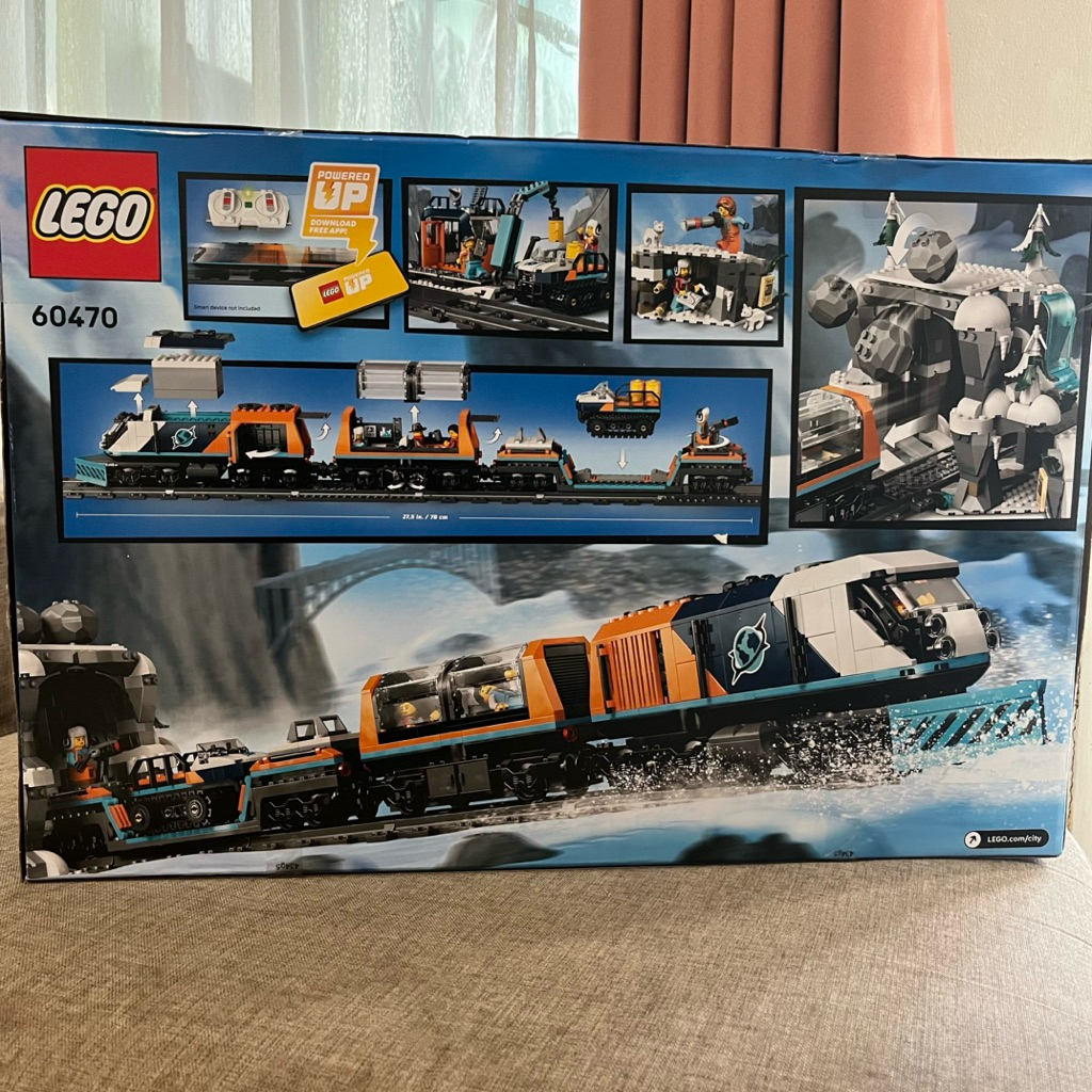 LEGO City Train Explorers’ Arctic Polar Express Train