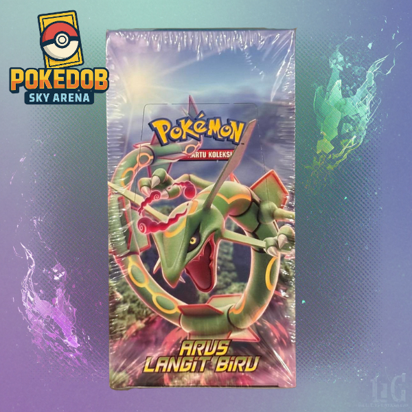 Pokemon Arus Langit Biru Booster Box Original - Kartu Pokemon TCG Indonesia Sealed