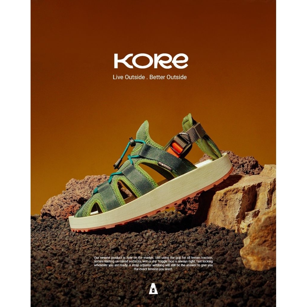 BEARPATH KORE Sandal Gunung Pria Wanita Terbaru