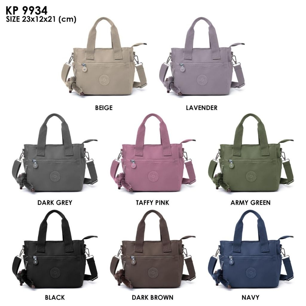 TAS 2IN1 KP 9934 / TAS SELEMPANG & TAS TENTENG UNISEX WANITA PRIA / TAS KERJA BAHAN PARASUT WATERPRO