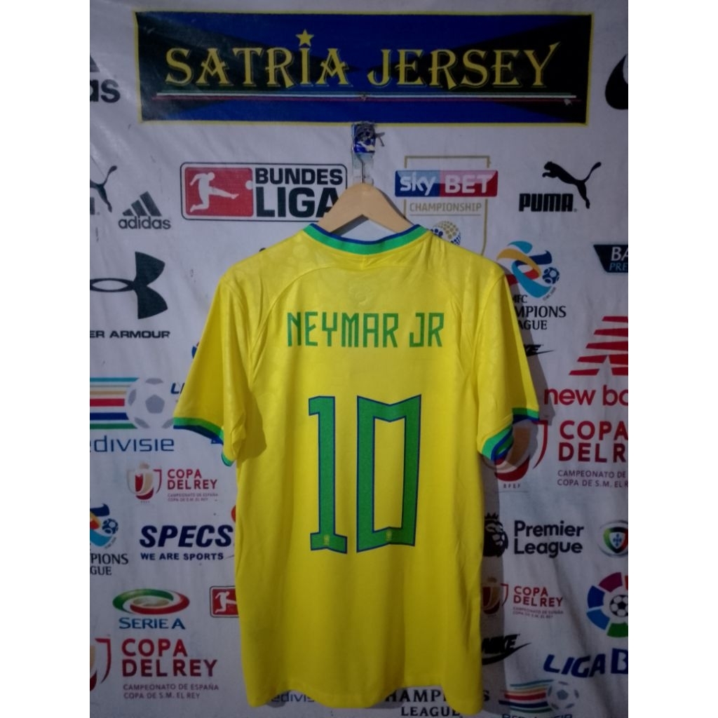Brajil home 2022 namset Neymar jr #10