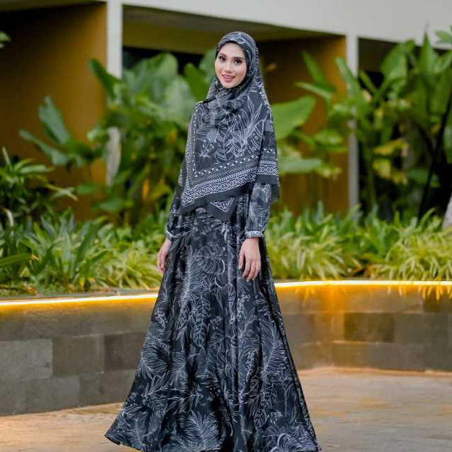 Dress Gaun Busana Thafana Series Nuo Lambra