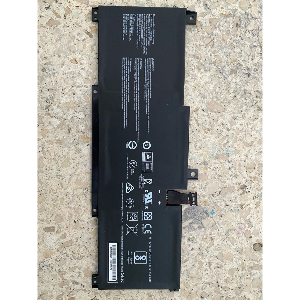 Battery MSI Modern 14 Second BTY-M493 health 63%