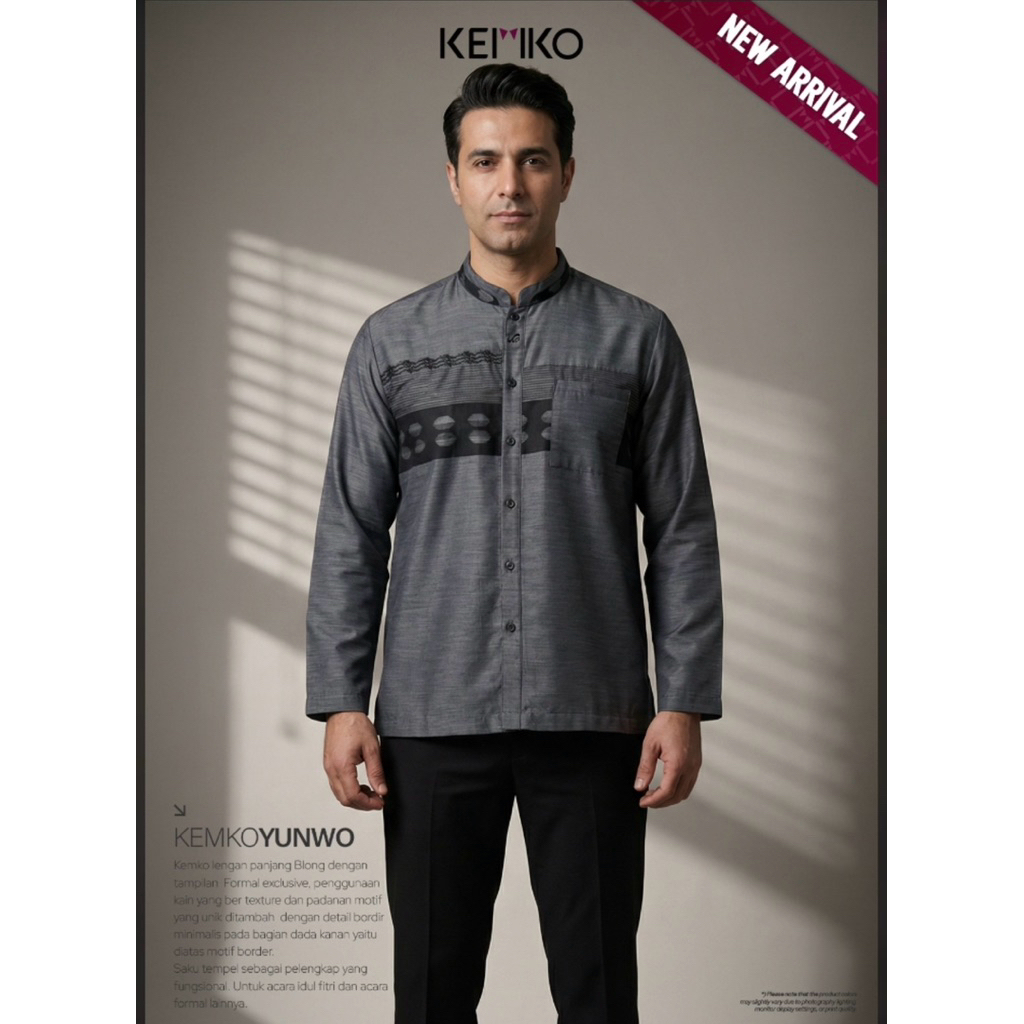 Rabbani - baju koko pria KEMKO YUNWO BLG