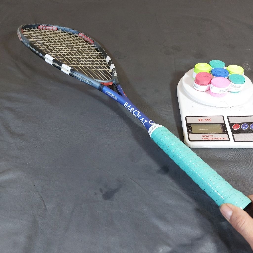 RAKET SQUASH ORIGINAL BABOLAT BEKAS SIAP PAKAI