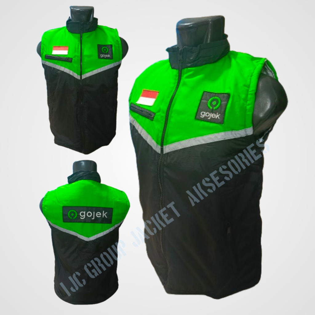 Rompi Gojek Bordir Anti Angin Anti Air Murah