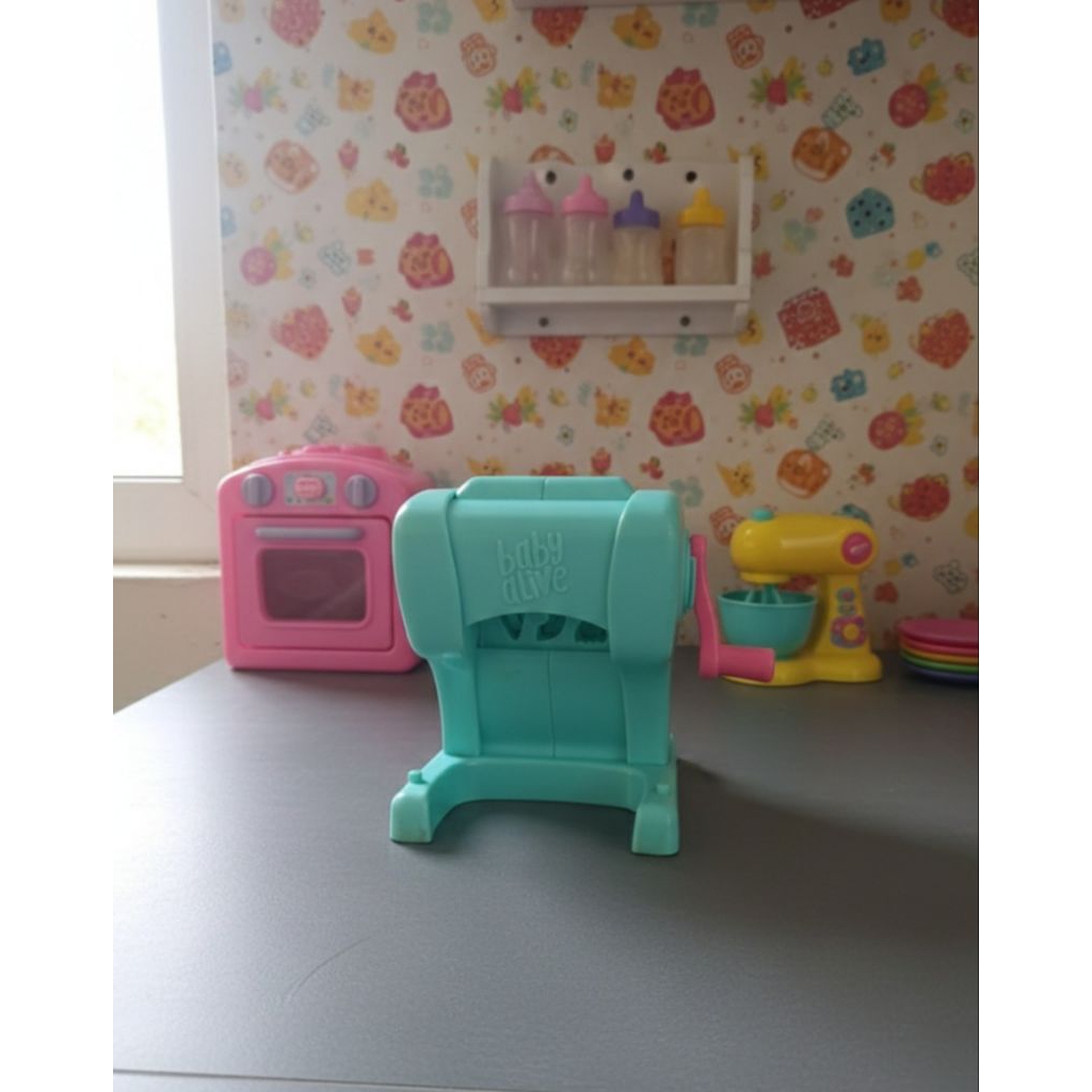 Preloved aksesoris Baby alive, Cetakan Play dooh