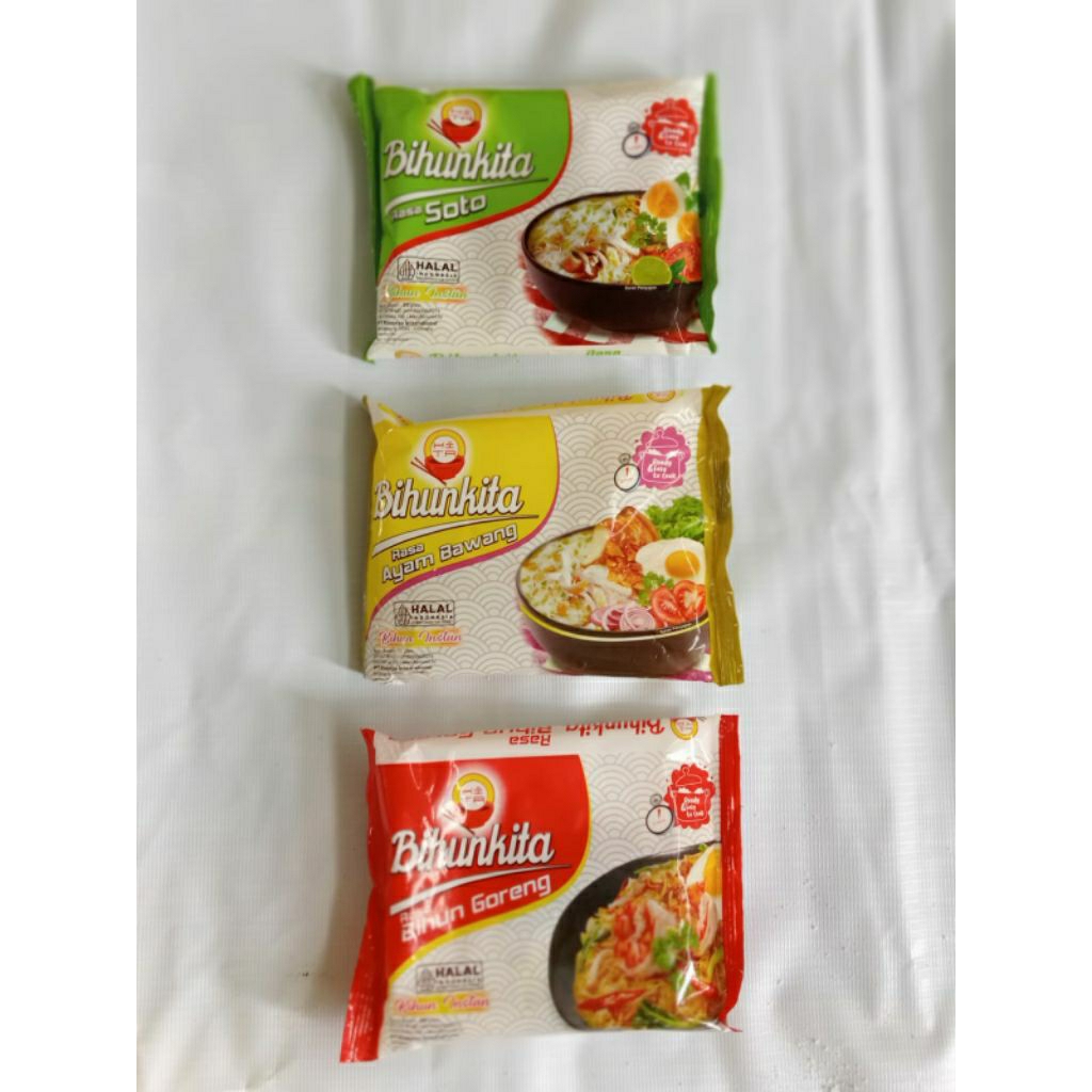 Bihunkita instan Goreng 55gr sembako murah sembako hemat sembako hemat sembako praktis sembako mini