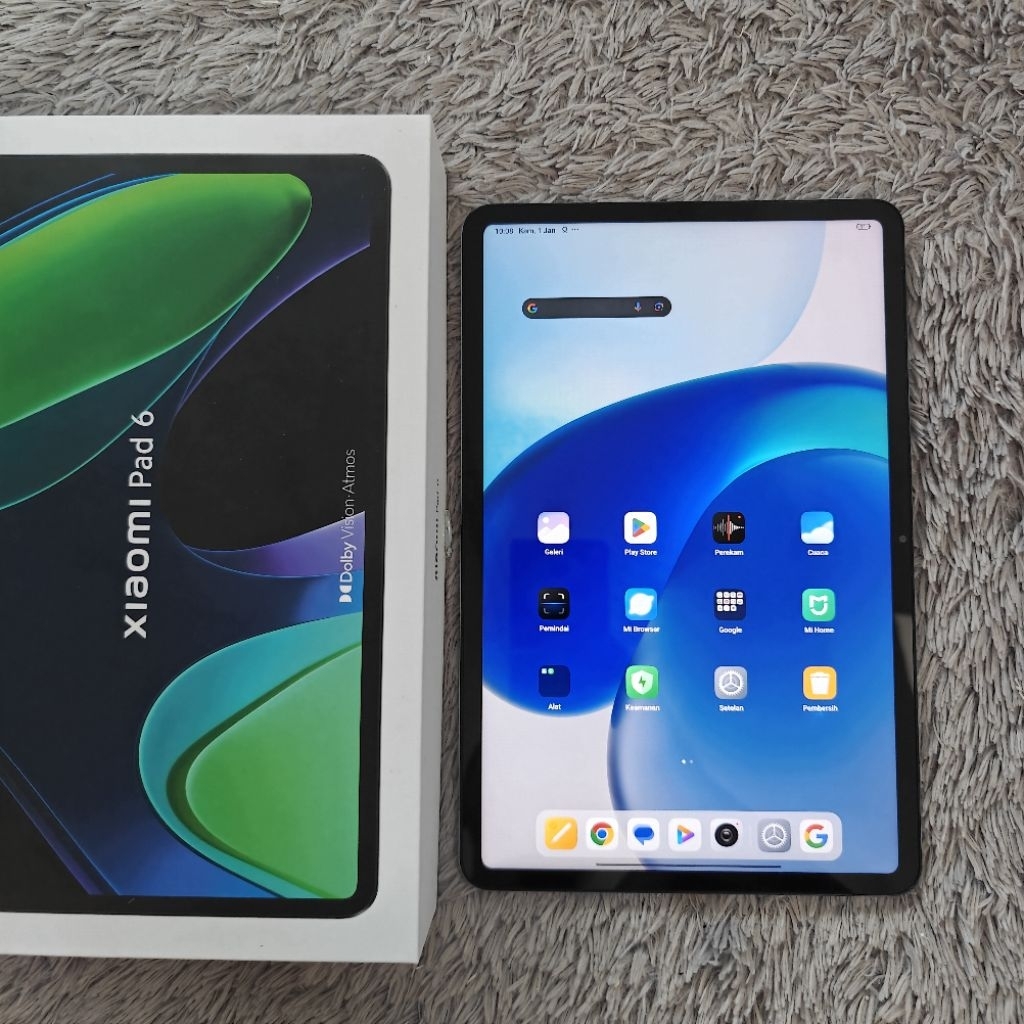 Xiaomi Pad 6 Mipad 6 8/256gb Second Mulus Lengkap Siap Pakai