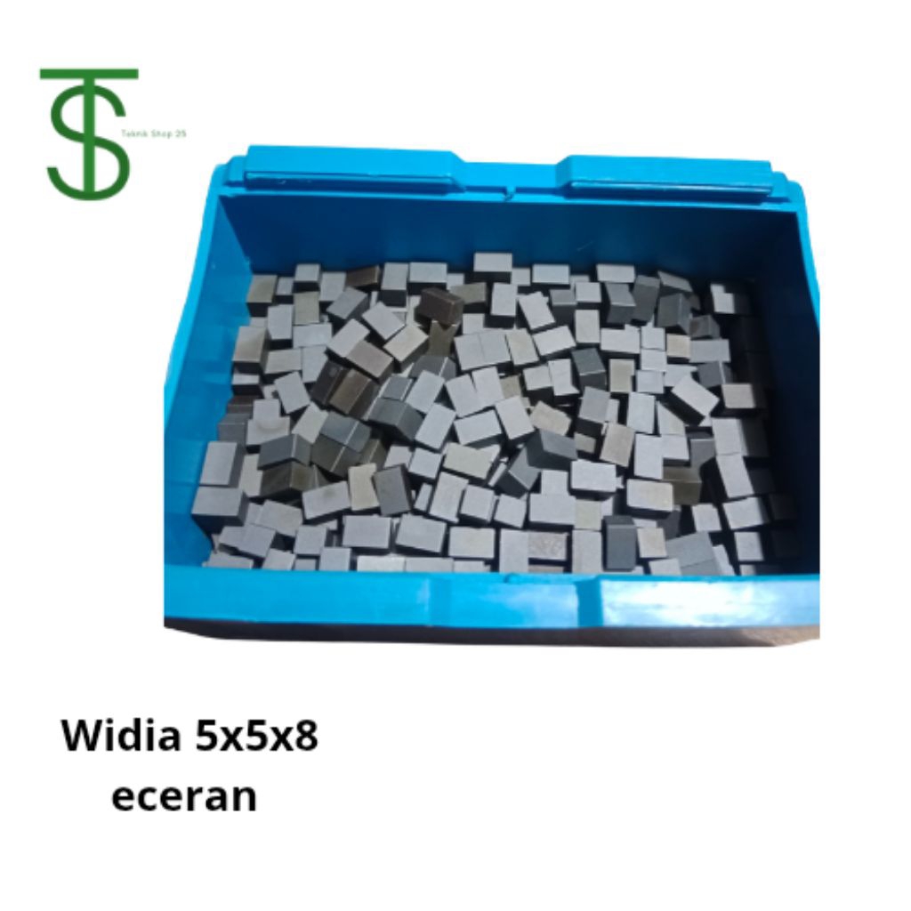 MATA PAHAT WIDIA CARBITE YG-6 5X5X8 / YG-6 6X6X8 / YG-7X78 PCS / ECERAN