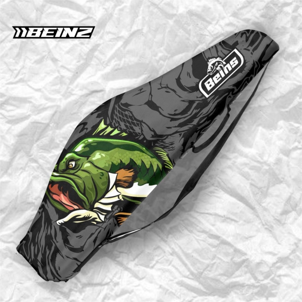 Tas PanCing Tegek ukuran 60cm Motif Printing Kapasitas 2-4 joran Terbaru 2026