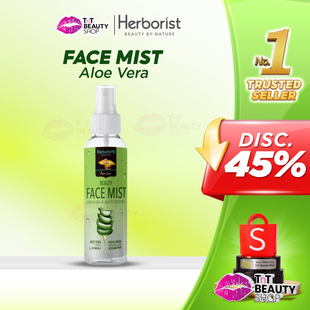 Herborist Beauty Face Mist Aloe Vera 100ml | TnT Beauty Shop