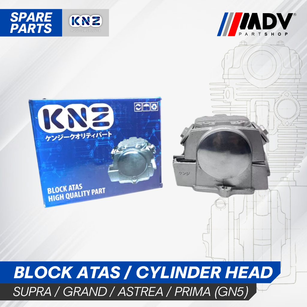 BLOCK ATAS / CYLINDER HEAD SUPRA / GRAND (GN5) KNZ