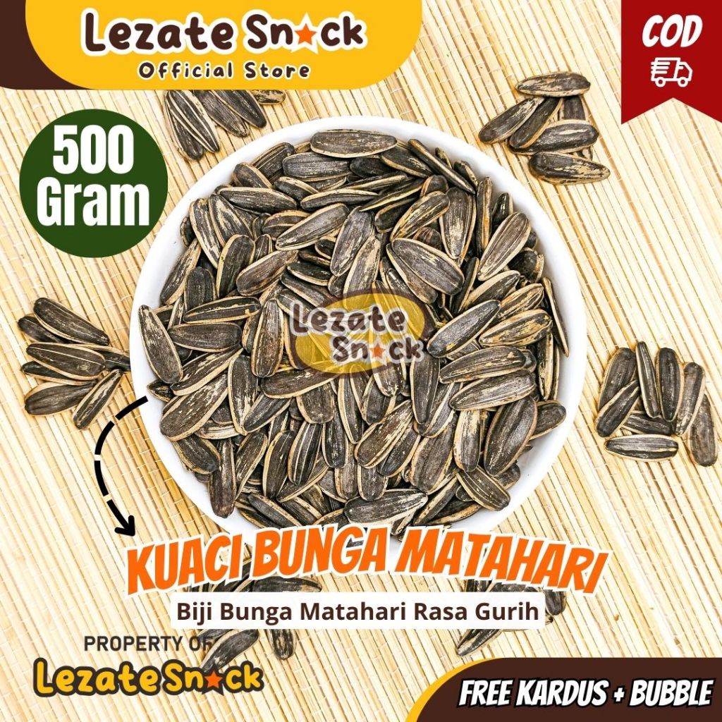 Sedap Snack - Kuaci Rebo Kiloan 500gr Murah Kuaci Bunga Matahari Kwaci Rebo Original Kiloan