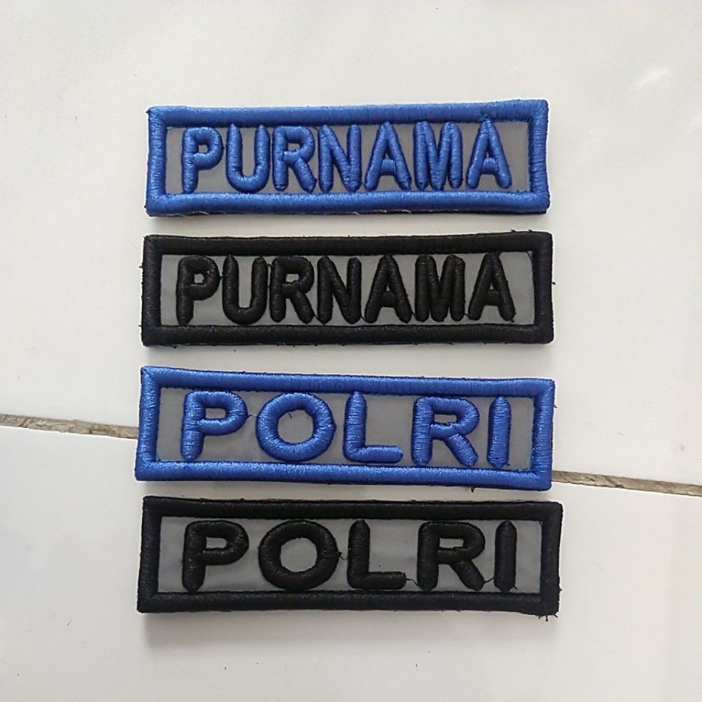 NAMA SCOTLET + PEREKAT BORDIR KOMPUTER TIMBUL