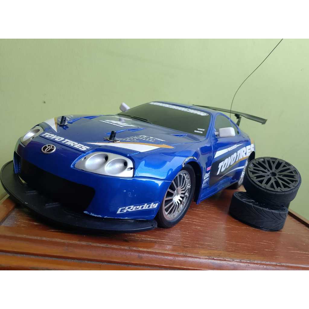 | RC DRIFT | SCALE 1:10 | TOYOTA SUPRA MK4 | HARDBODY | JDM STYLE |