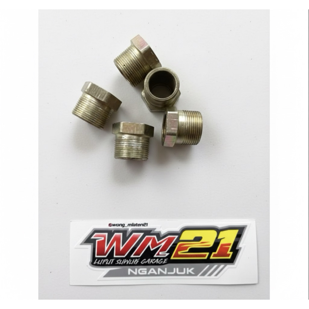 sambungan drat tangki kecil ke drat kran besar adaptor keran bensin
