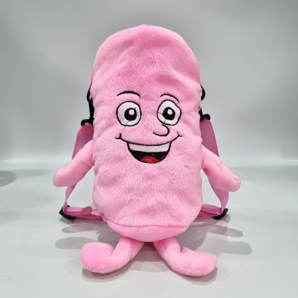 Tas hp Tas boneka lucu tas bulu tas slempang tas hp