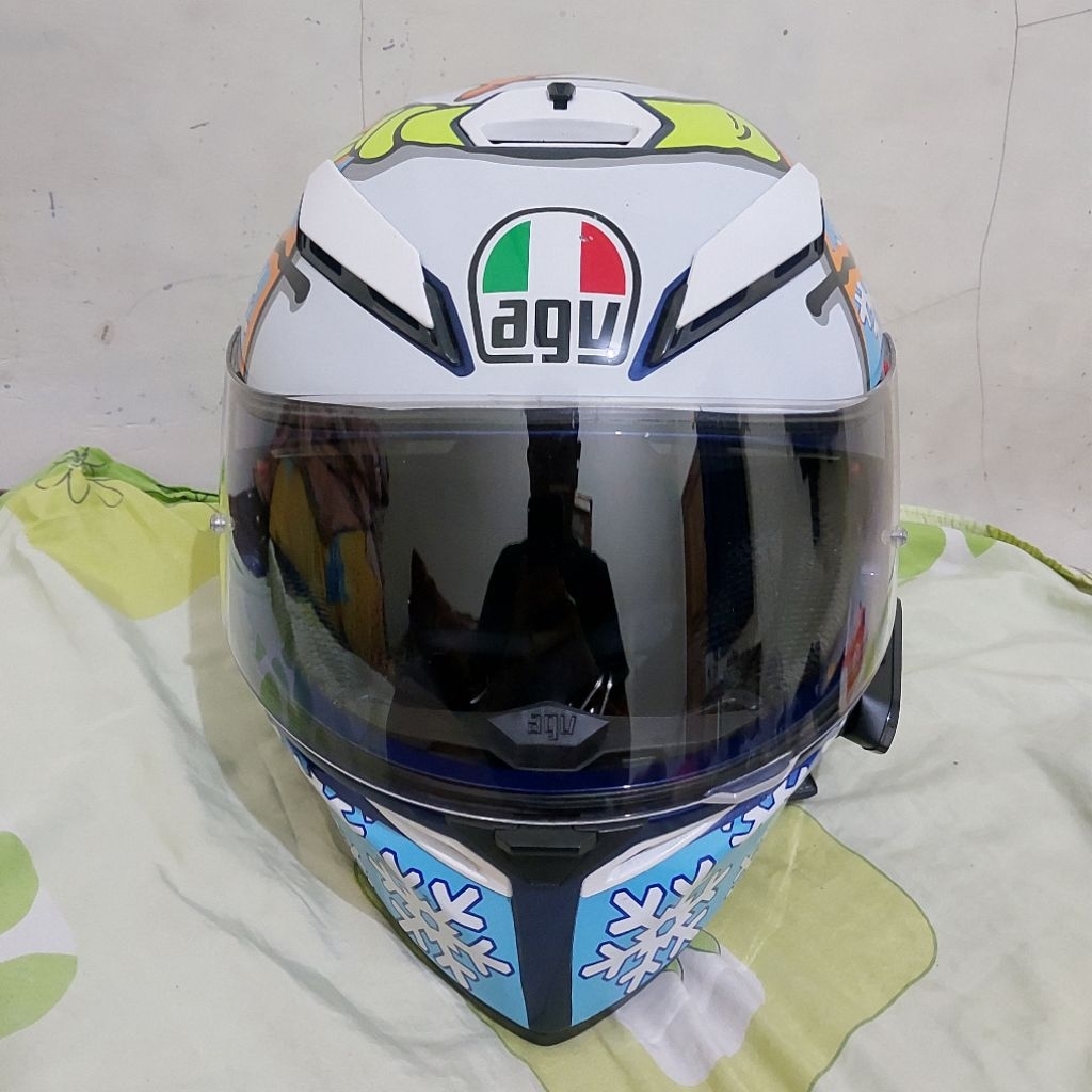(1:1) AGV K3 SV Winter Test Snowman 2016 Rossi