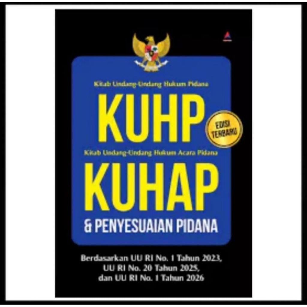 buku KUHP  KUHAP