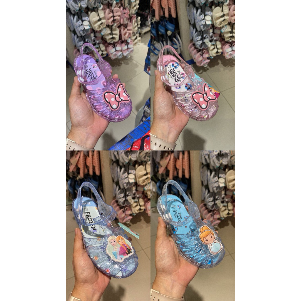 sandal anak cewek model terbaru tali belakang karakter disney brand fladeo kids