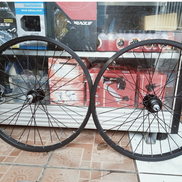 Wheelset 20 velg roda sepeda MINI MINION SELI BMX