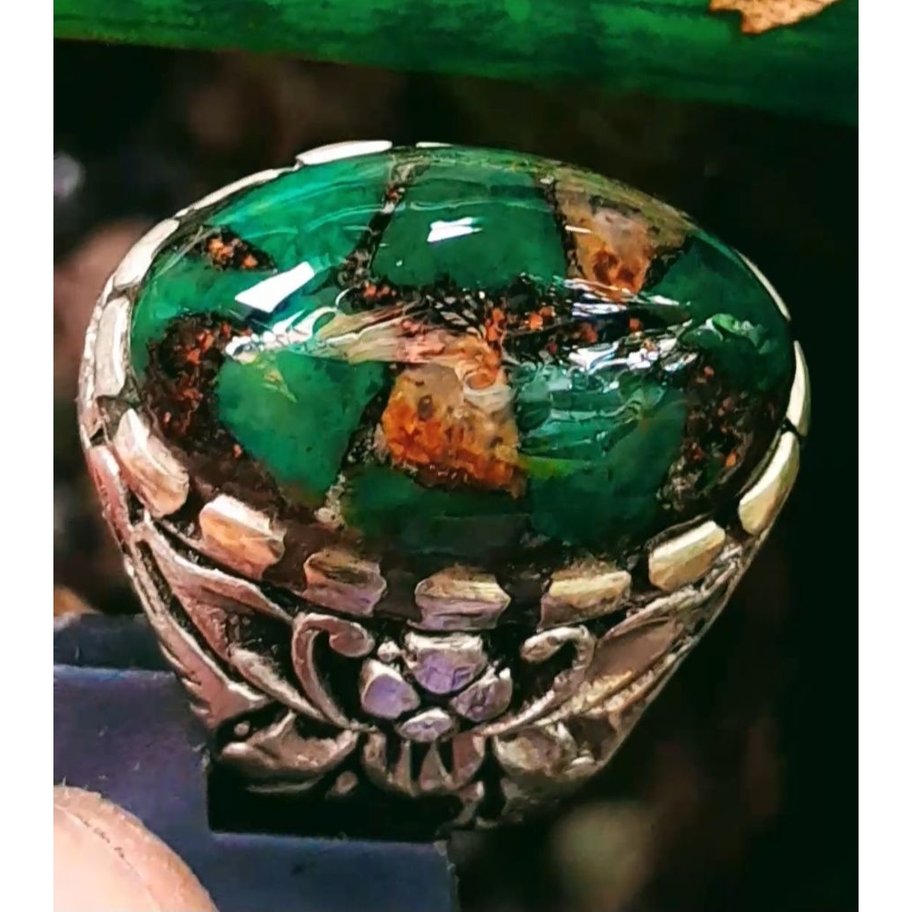 Pirus Persia Hijau Daun ceplok metrix multicolour