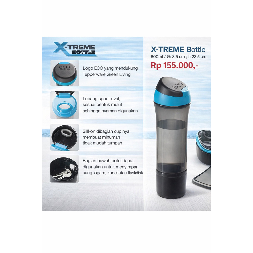 Tupperware Extreme Bottle 600ml [NEW]