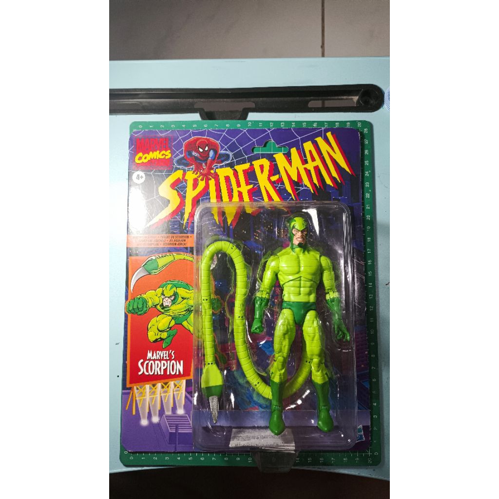 MARVEL LEGENDS VINTAGE SPIDERMAN SCORPION