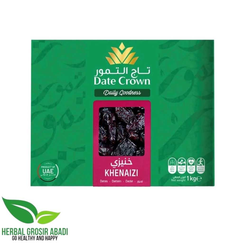 Kurma Khenaizi Date Crown Premium 1Kg | Kurma Date Crown Khenaizi