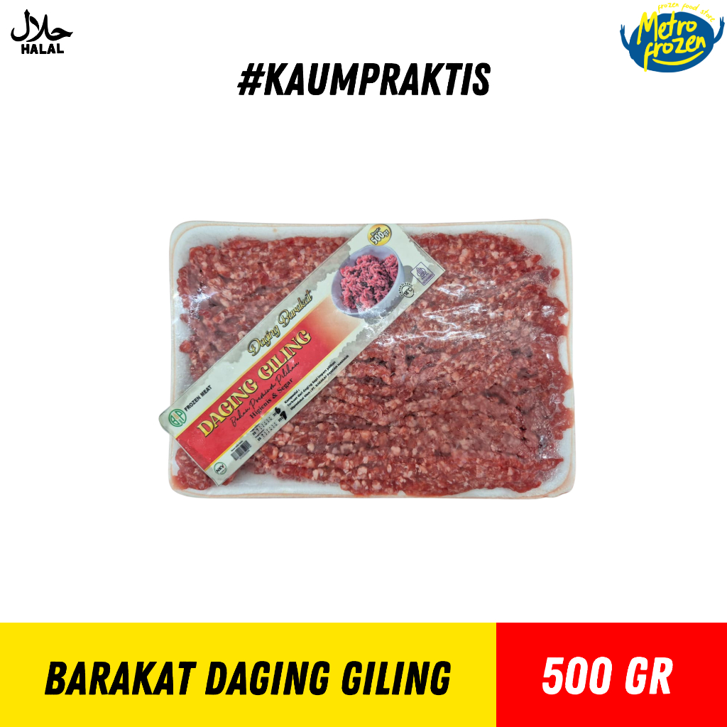 BARAKAT Daging Giling 500gr & 1kg //daging cincang //daging sapi giling