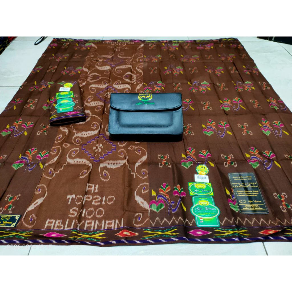 SARUNG ABU YAMAN FULL SUTRA TIPE MST