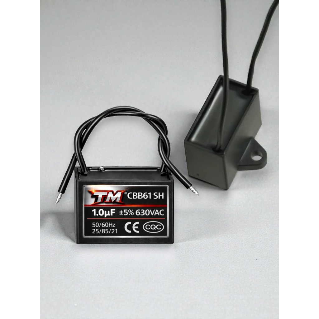 KAPASITOR CBB61 kabel 2 630VAC 0.22uF / 0.33uF / 0.47uF / 0.5uF / 0.68uF / 0.8uF /  1uF / 1.2uF / 1.