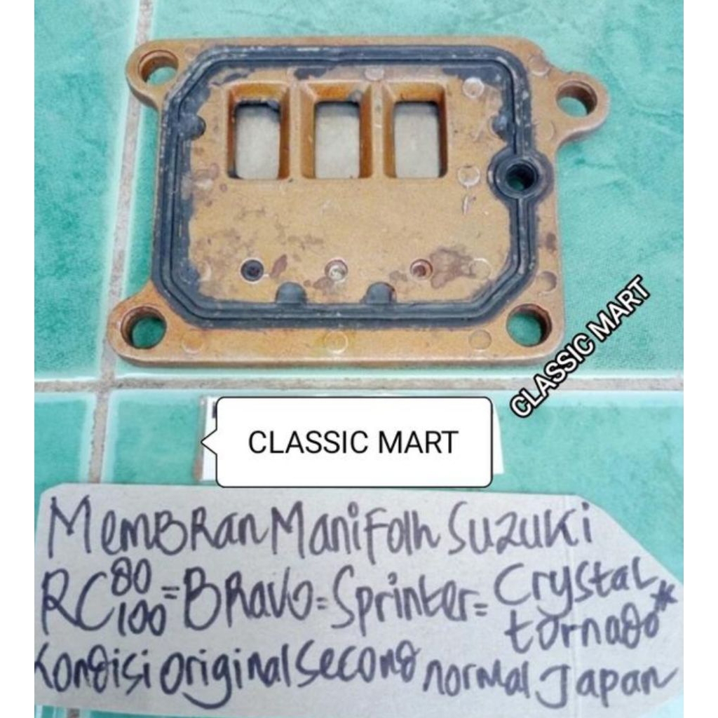 MEMBRAN SUZUKI CRYSTAL TORNADO BRAVO RC100 RC80 RC110 RC ORIGINAL