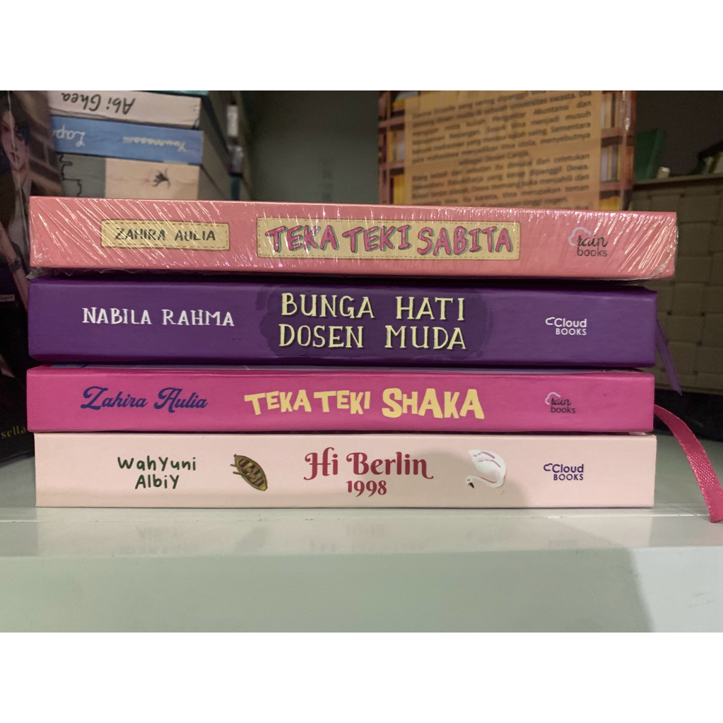 PRELOVED NOVEL HARD COVER