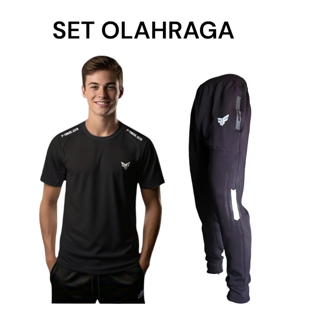 1 Set pakaian jogging Pria FF 02