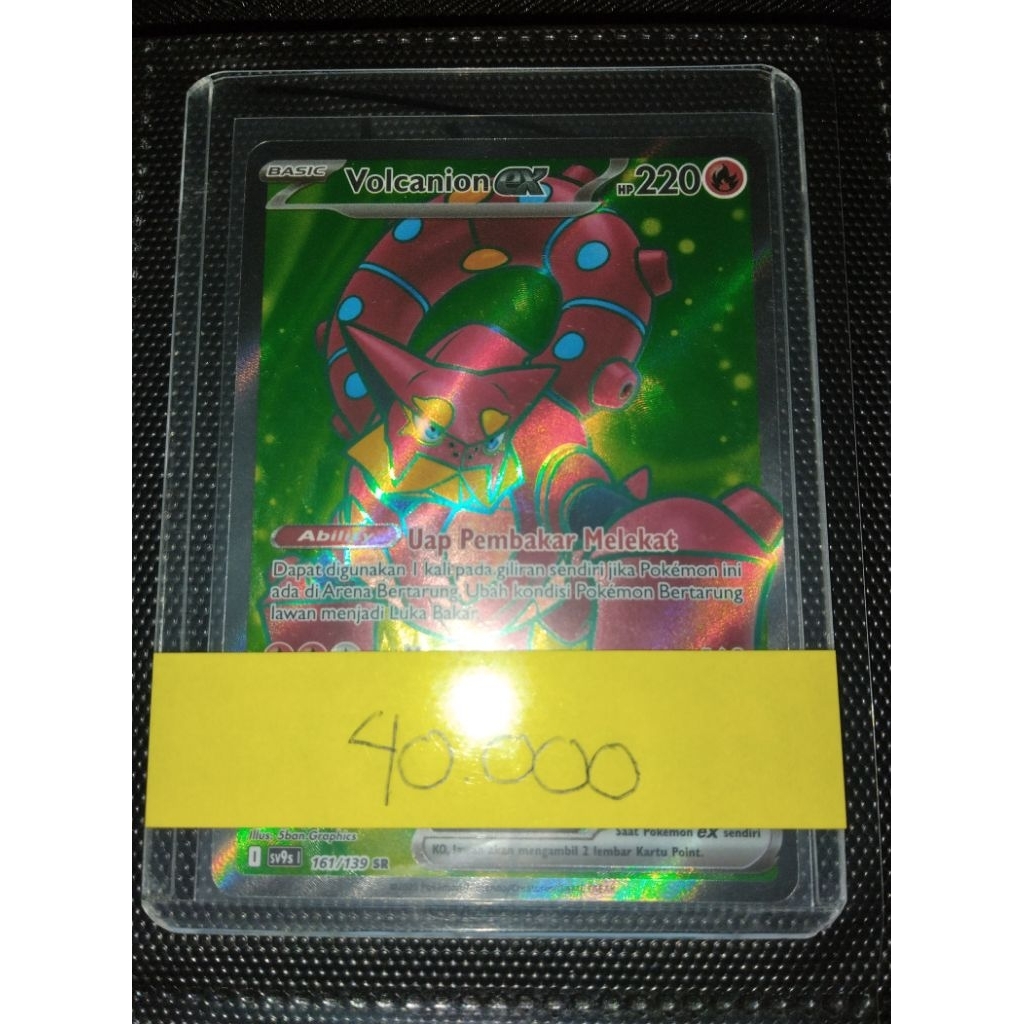 pokemon tcg volcanion SR