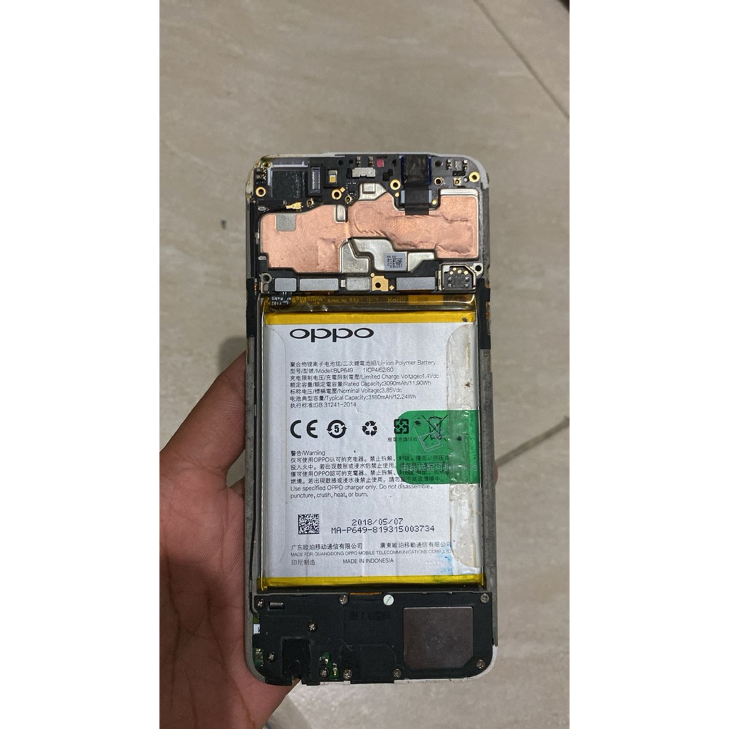 mesin oppo a83 hidup
