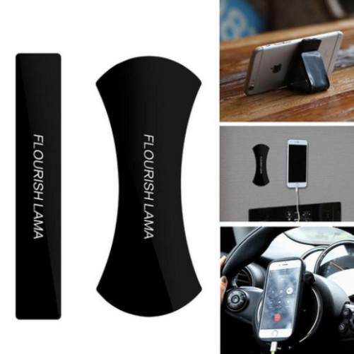 Sepasang Dudukan Ponsel Magic Lama Nano Rubber Pad Tanpa Jejak Perlengkapan Mobil Braket Mobil Pods 