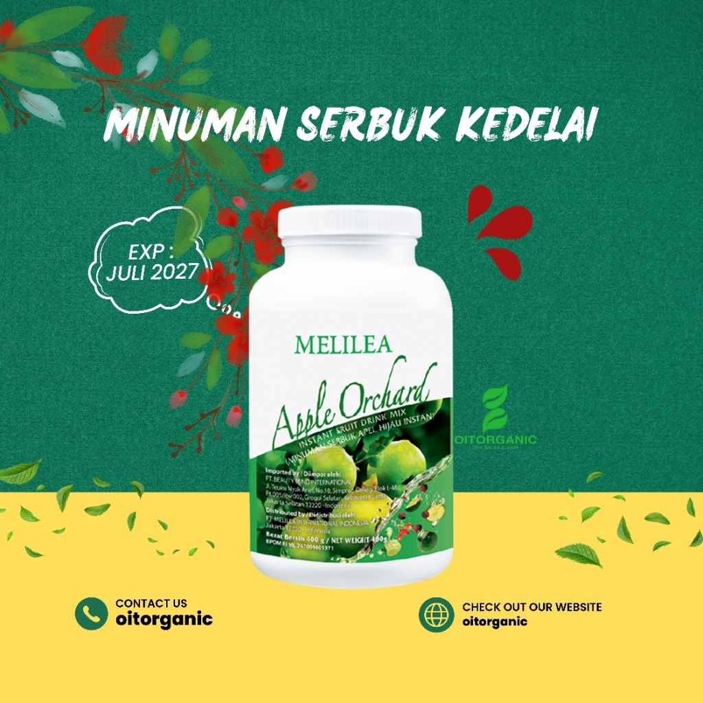Melilea Apple Orchard - Jus Apel Melilea expired JULI 2027