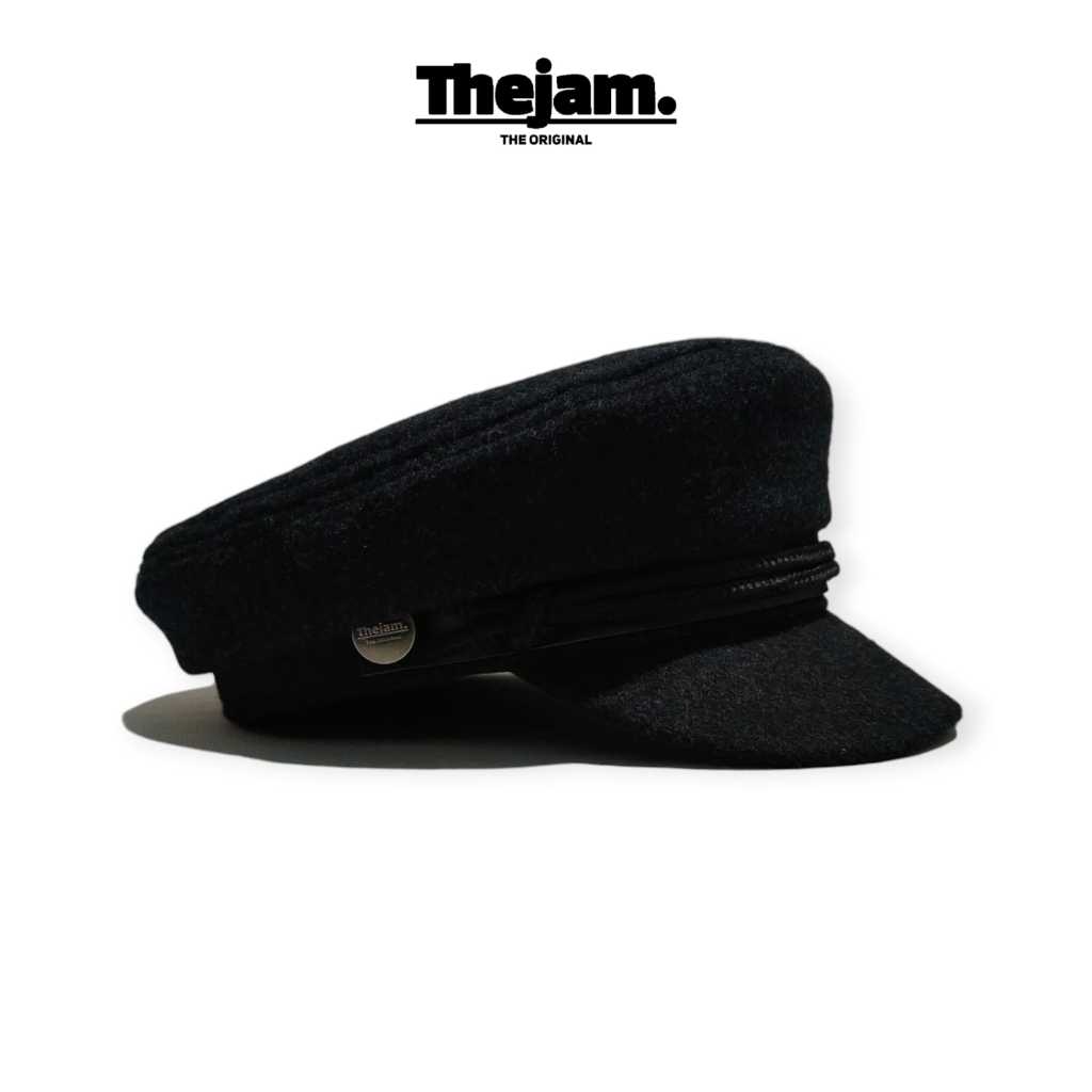 Thejam. the original Sailor hats wool black | Fiddler cap | Fisherman cap
