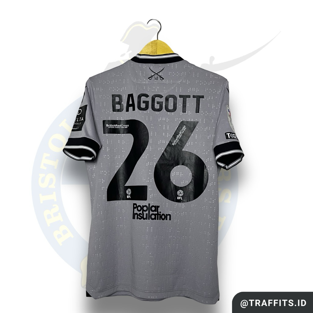 Jersey Bristol Rovers Away 23/24 Elkan Bagott Original size S