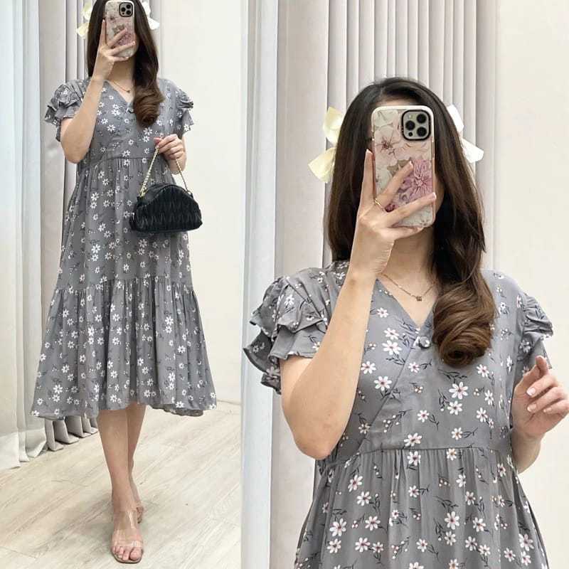 Daster Motif Homewear Model Kimono