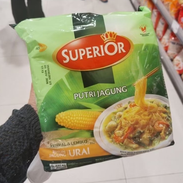 Mie Bihun Superior Putri Jagung 335gram - Surabaya