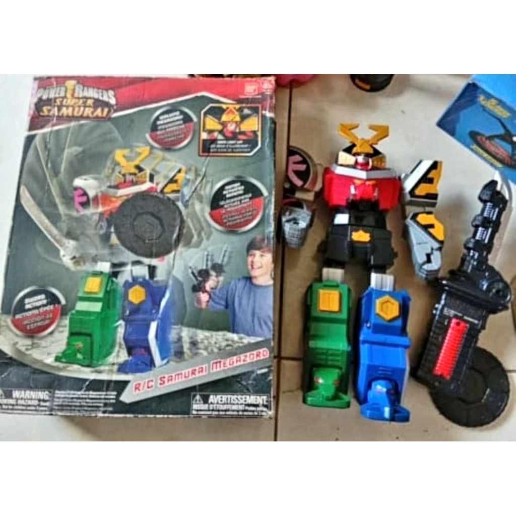 megazord samurai shinken oh RC bandai