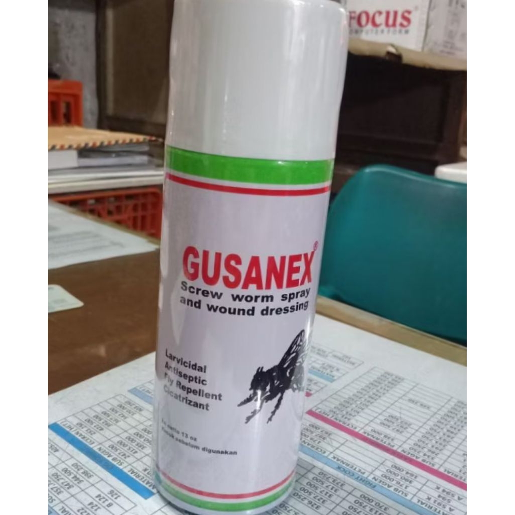 obat hewan gusanex spray obat semprot anti lalat untuk luka hewan(COD)