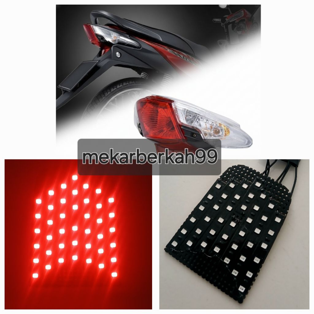 Stoplump Running REVO Absolute 8 Mode Otomatis (PNP)(Wajib DC) Lampu rem belakang variasi custom