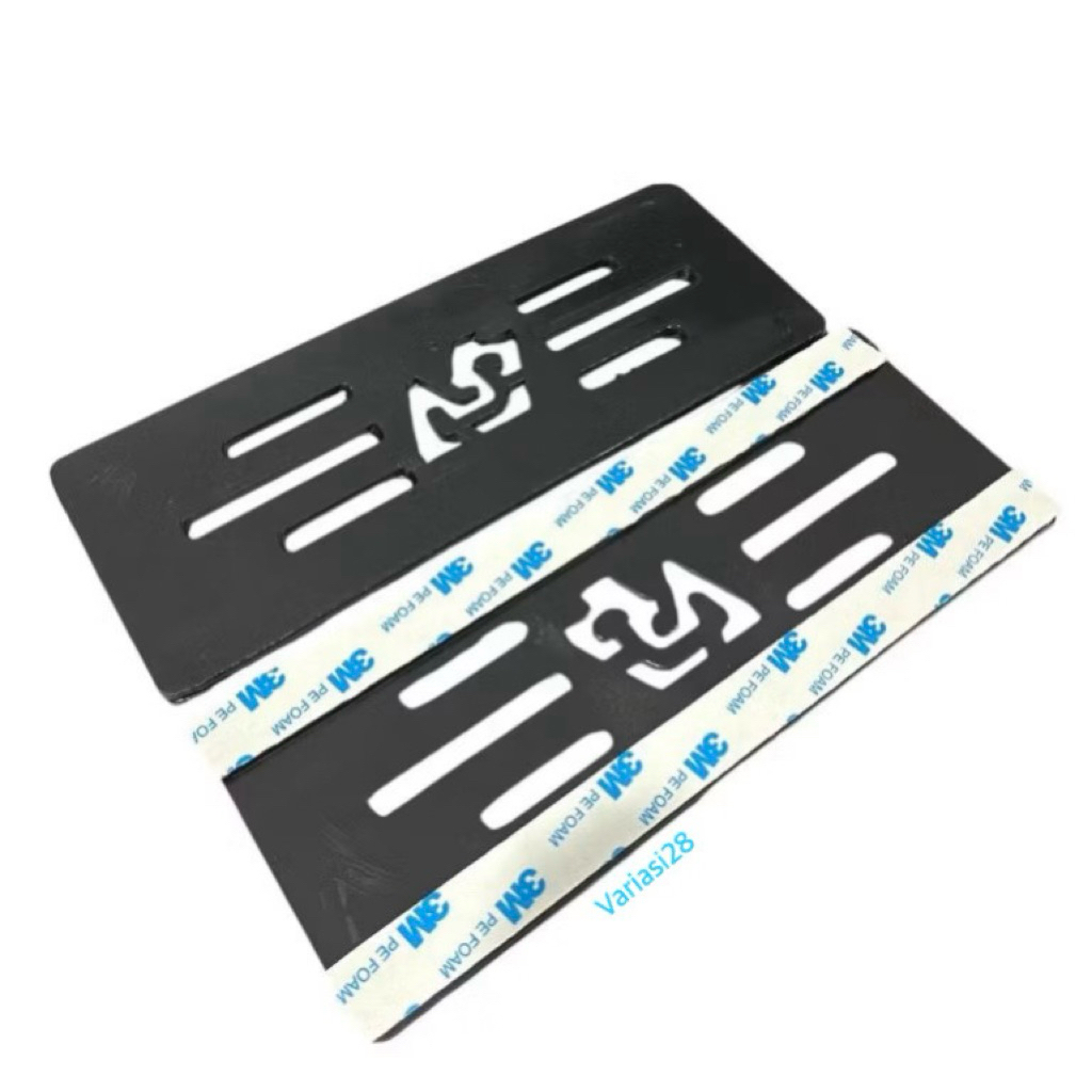 Frameless Plate Rumahan Plat Tempel Dudukan Plat Nomor Universal Universal