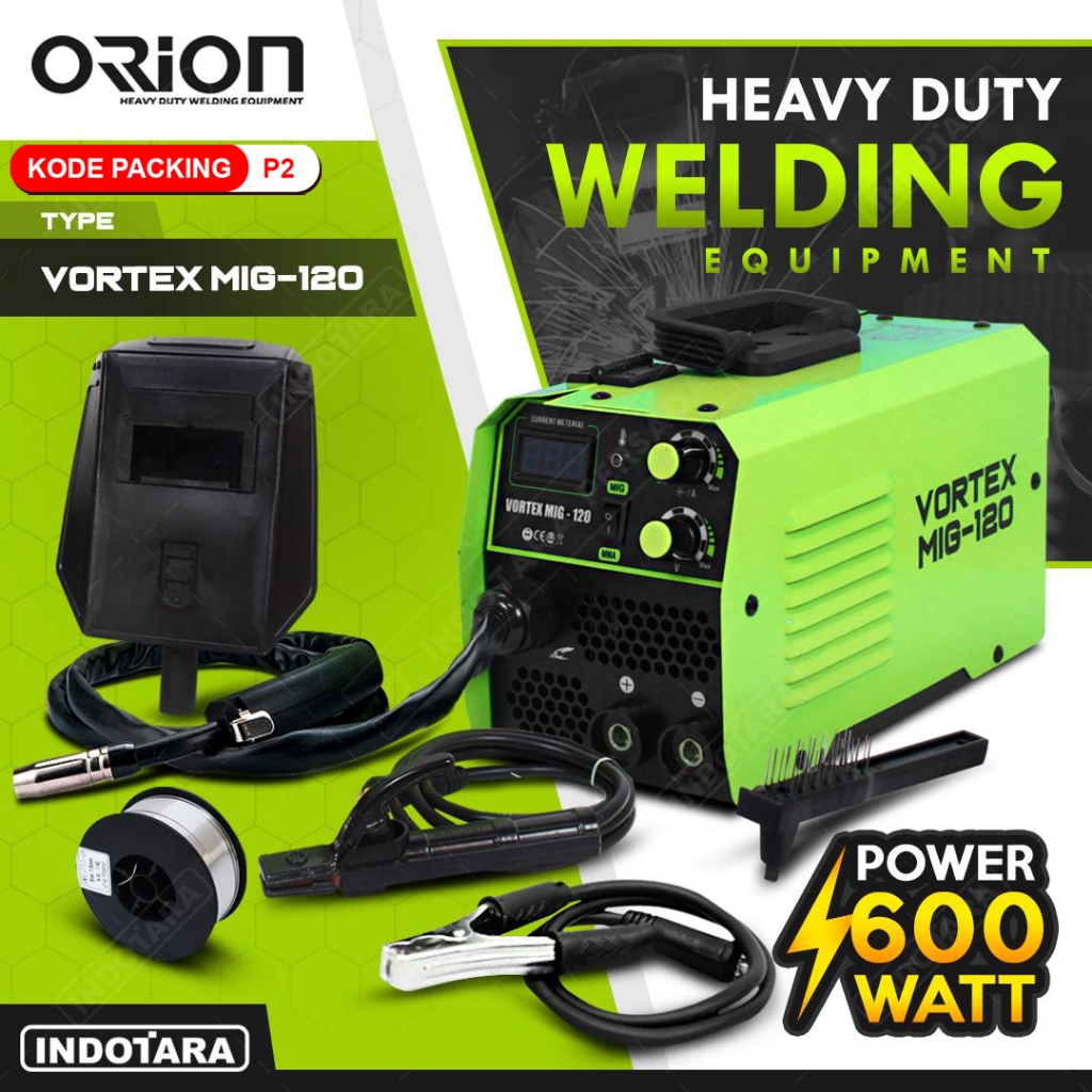 Mesin Las MIG120 Orion / Mesin Las Orion - Vortex MIG120