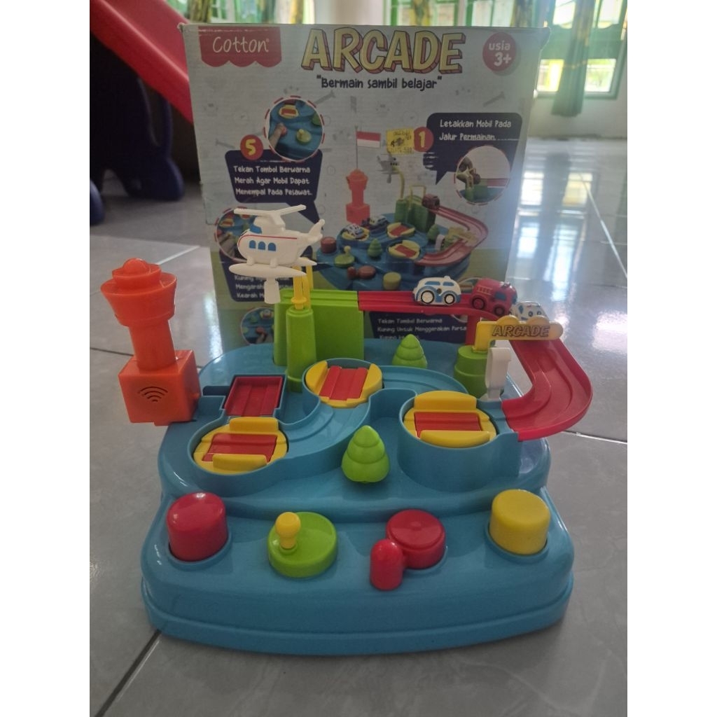 Mainan Edukasi Anak 3 Tahun + Cotton Arcade
